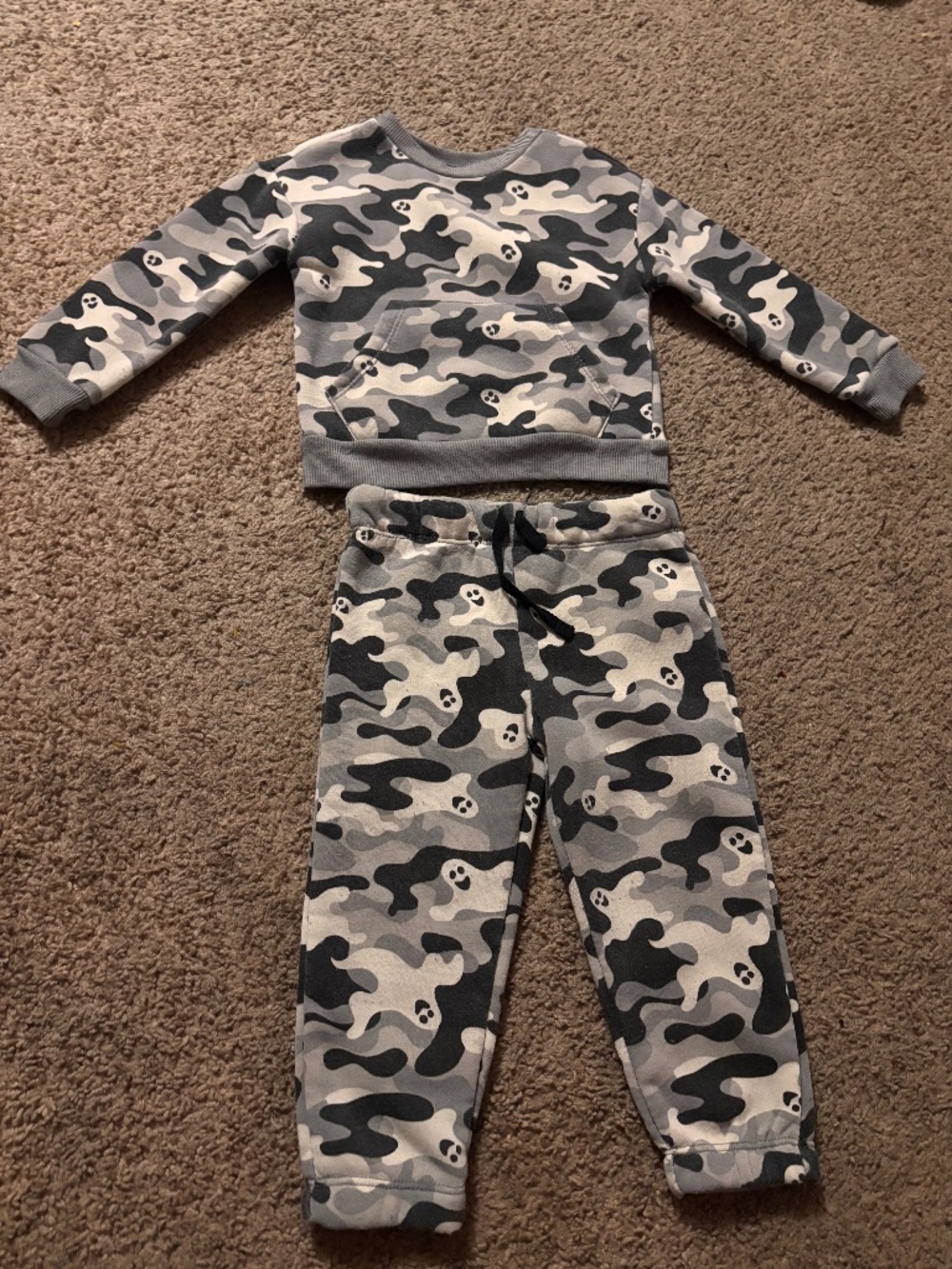 Toddler Ghost Two Piece Set